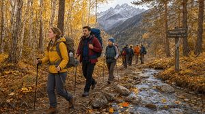 Осенний поход в горы: маршруты, погода, снаряжение